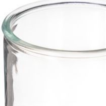 Produkt Wazon szklany cylindryczny, przezroczysty, uniwersalny, 10 cm, 3 sztuki