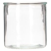 Produkt Wazon szklany cylindryczny, przezroczysty, uniwersalny, 10 cm, 3 sztuki