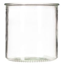 Produkt Szklany świecznik na podgrzewacze, okrągły, szkło przezroczyste, uniwersalny, 12 cm, 2 sztuki
