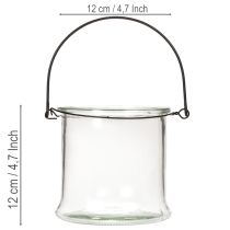 Produkt Szklana lampa wisząca Ø12cm H12,5cm 2szt.