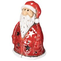 Produkt Dekoracyjna figura Świętego Mikołaja w formie świecznika z gwiazdkami, dekoracja stołu, 15 cm