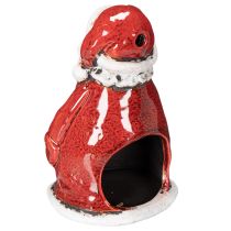 Produkt Dekoracyjna figura Świętego Mikołaja w formie świecznika z gwiazdkami, dekoracja stołu, 15 cm