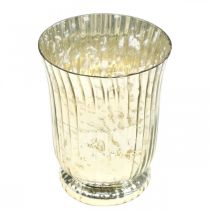 Produkt Szklany lampion Świecznik na tealight Szklany tealight Ø11cm W14,5cm