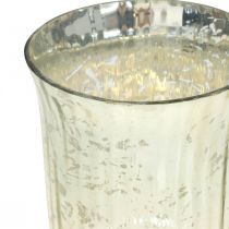 Produkt Lampion szklany świecznik na tealighty szklany tealight Ø14,5cm W20cm