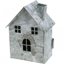 Produkt Latarnia metalowa, shabby chic, dekoracja świąteczna, bielona, wygląd antyczny. W14,5 cm