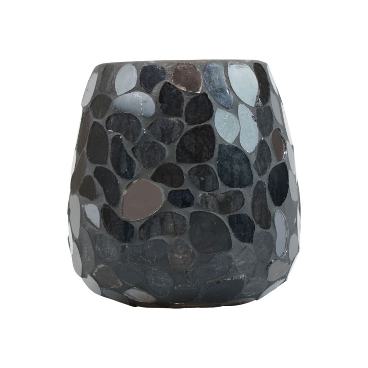 Produkt Latarnia Świecznik bożonarodzeniowy czarny Ø10cm 2szt