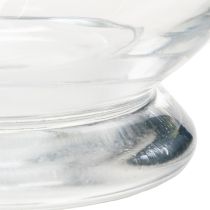 Produkt Szklany świecznik/wazon do nastrojowych wnętrz o klasycznej elegancji, 25 cm