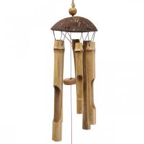 Produkt Bambusowa ozdoba dzwonka wietrznego na wiszący balkon Ø10cm W28cm