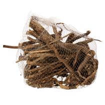 Produkt Gałązki i podkładki ozdobne z drewna, suszone naturalnie, 18 cm, 500 g