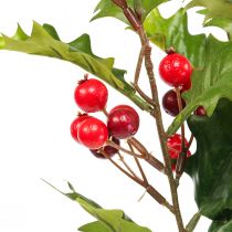 Produkt Holly Ilex Sztuczna Gałązka Jagód Sztuczna Roślina 60cm