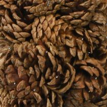 Produkt Choinka z szyszek, ozdoba z szyszek, naturalna, 14×50 cm