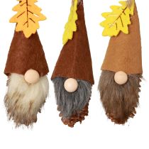 Produkt Krasnal w kształcie stożka zawieszka gnom dekoracja jesienny gnom wys. 10cm 6 szt