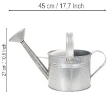 Produkt Stara cynkowa konewka, 27 cm - doniczka do ogrodu i na patio, metalowa
