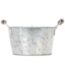 Produkt Świeca ogrodowa Citronella w wiaderku: nastrojowe oświetlenie i środek odstraszający owady, 15 cm