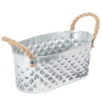 Produkt Miska cynkowa owalna 23cm x 12cm wys. 10,5cm