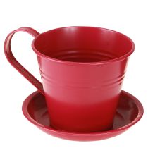Produkt Filiżanka z podstawką do ogrodów kreatywnych, 11 cm, 6 szt.