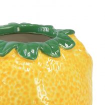 Produkt Wazon dekoracyjny cytrynowy donica ceramiczna żółta Ø8,5cm