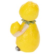 Produkt Figurki dzieci w kształcie cytryny, słodka dekoracja stołu na lato w stylu vintage, do salonów i na balkon, 9 cm, 3 sztuki