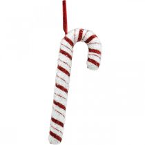 Produkt Deco Candy Cane Christmas Red White Striped H34cm