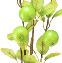 Produkt Sztuczna ozdobna gałązka jabłoni zielona 80cm