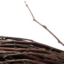 Produkt Klasyczny dekoracyjny wianek wierzbowy do kreatywnych aranżacji, 59 cm