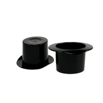 Produkt Cylinder ozdobny czarny, sylwestrowy, kapelusz jako donica wys. 5,5cm 12 sztuk