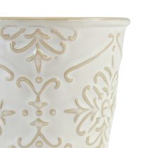 Produkt Doniczka ceramiczna biała Ø7cm W8cm 4szt