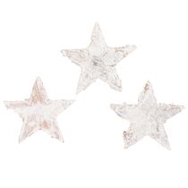 Produkt Gwiazdki brzozowe mini 2cm - 2,5cm bielone 150 szt.