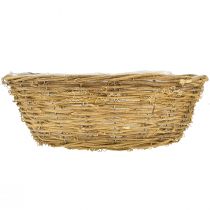 Produkt Duża misa na kwiaty, kosz do sadzenia z winoroślą, Ø40 cm, wys. 13 cm, naturalna dekoracja, dekoracja stołu, unikatowy przedmiot