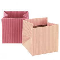 Produkt Sadzarka do kwiatów Torebka na kwiaty różowy łosoś 12cmx12cm 6 szt