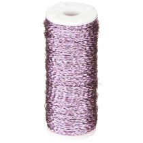 Produkt Drut z efektem bulionu Ø0,30mm 100g/140m Lawenda