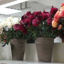 Produkt Dalia sztuczne kwiaty z fioletowym kwiatem Ø10cm D80cm 2szt