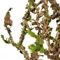 Produkt Dekoracyjna gałązka z mchem sztuczna jesienna dekoracja szaro-zielona L78cm