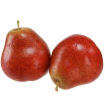 Produkt Ozdobne gruszki ozdobne owoce czerwone w siatce Ø5,5cm W6,5cm 6 szt