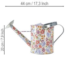 Produkt Dekoracyjna metalowa konewka, zabytkowa doniczka na kwiaty, Ø18cm