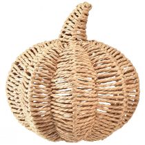 Produkt Dekoracyjna rafia dyniowa naturalna rustykalna jesienna dekoracja Ø25cm W25cm