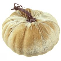 Produkt Dynie dekoracyjne żółty beżowy czerwony brązowy flokowany Ø18cm 3 szt