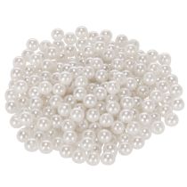 Produkt Koraliki ozdobne białe, Ø8mm, 250 sztuk