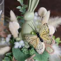 Produkt Dekoracyjne motyle na druciku do kolorowej dekoracji stołu, 7cm, 12 szt.