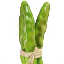 Produkt Dekoracyjne Szparagi Zielone Sztuczne Warzywo L22cm Ø1,5cm 3szt