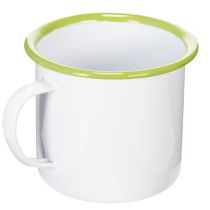 Produkt Kubek dekoracyjny/doniczka emaliowana, Ø11,5cm H10cm