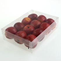 Produkt Zestaw dekoracji artystycznych Gala Apple Red, 12 elementów, 5 cm – realistyczny, wysokiej jakości, do złudzenia przypominający oryginał
