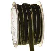 Produkt Taśmy dekoracyjne aksamitne ciemnozielone 10mm 20m