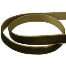 Produkt Wstążka aksamitna zielona wstążka prezentowa aksamit ciemnozielony 10mm 20m