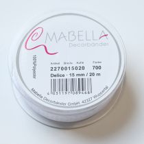 Produkt Świąteczna wstążka dekoracyjna do ozdabiania prezentów i projektów rękodzielniczych, szerokość 1,5 cm, długość 20 m