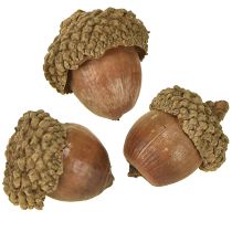Produkt Żołędzie do dekoracji, dekoracja jesienna, naturalne owoce jesienne Ø1,5 – 2,5 cm Dł.1,5 – 3 cm 300 g