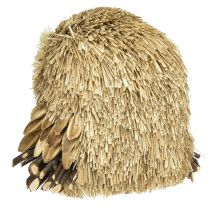 Produkt Figury dekoracyjne sowa jesienna z szyszkami 12,5×10×10cm 2szt