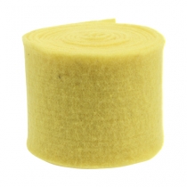 Produkt Wstążka filcowa jasnożółta 15cm 5m