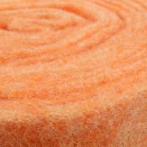 Produkt Wstążka filcowa pomarańczowa 15cm 5m