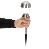 Produkt Lampy ogrodowe solarne, kule świetlne z szpikulcem do wbijania w ziemię, 36 cm, 4 sztuki